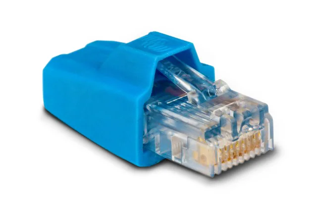 RJ45-splitter 1xRJ45 male/15cm cable/2xRJ45 female
